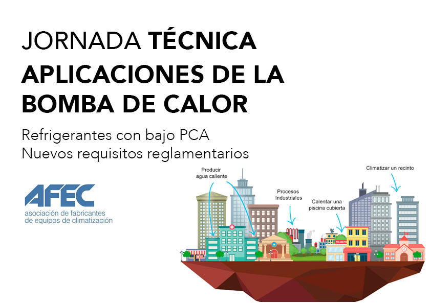 AFEC: La Bomba de Calor. Refrigerantes con bajo PCA. Nuevos Requisitos Reglamentarios